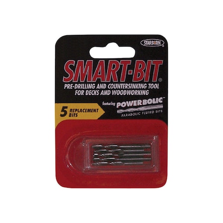 Starborn Starborn Smart-Bit No 7 Stainless Steel Replacement Bit 5 pc BDA160